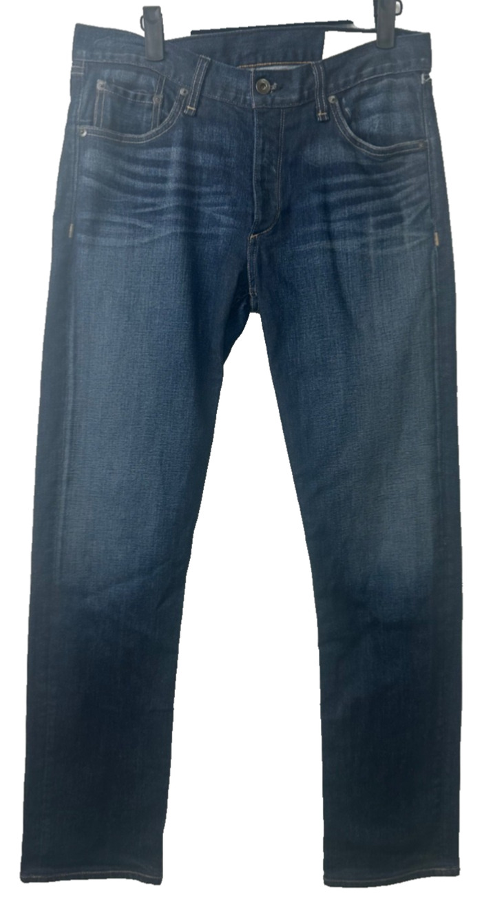 Rag & Bone RB 15X Tailored Workwear Jeans Mens 32 Dark Wash Button Fly USA A37